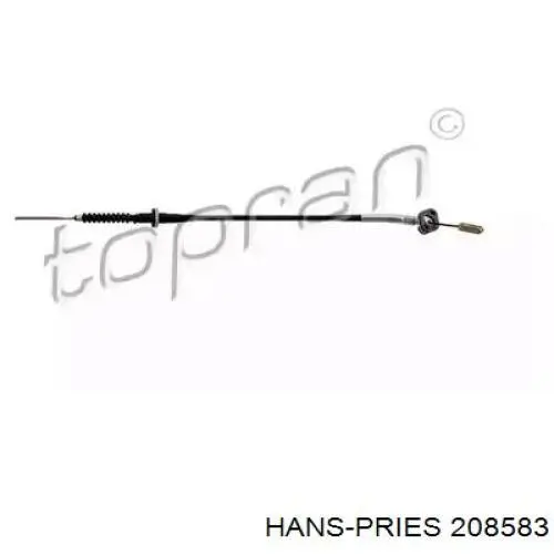 208583 Hans Pries (Topran) Трос сцепления