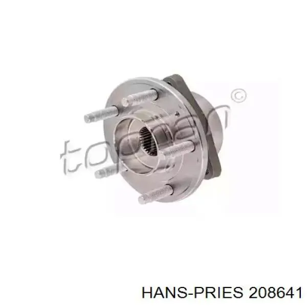 208641 Hans Pries (Topran) Ступица колеса передняя