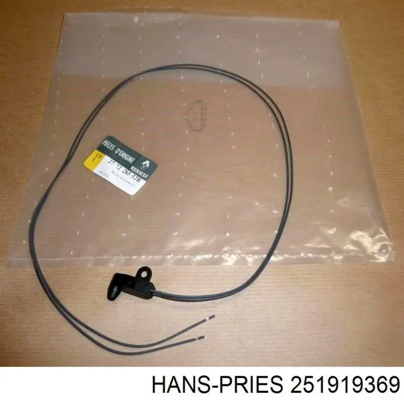 251919369 Hans Pries (Topran) датчик температуры охлаждающей жидкости, на приборе