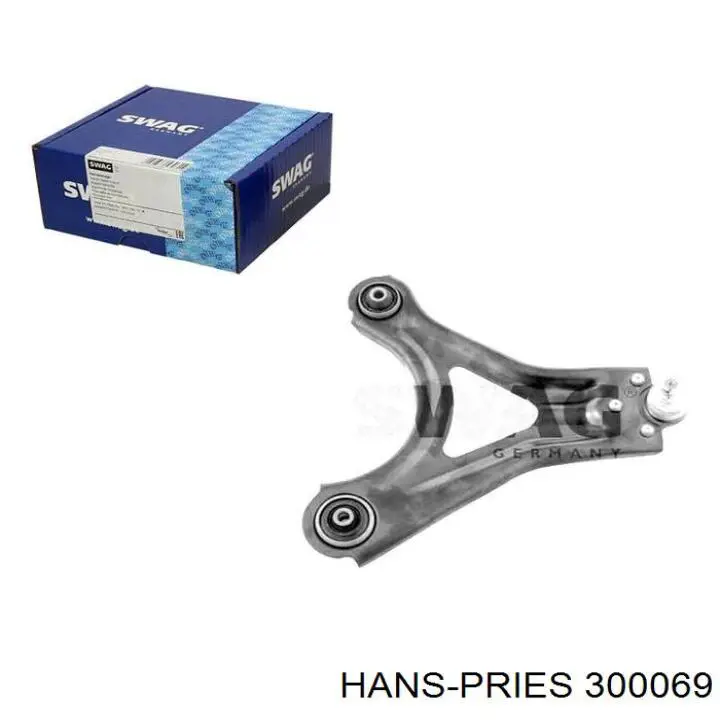 Купить 300069 Hans Pries (Topran) Нижний правый рычаг передней подвески