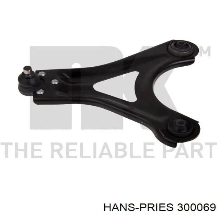 Правый рычаг передней нижней подвески Hans Pries (Topran) 300069 цена, от 36.82 USD