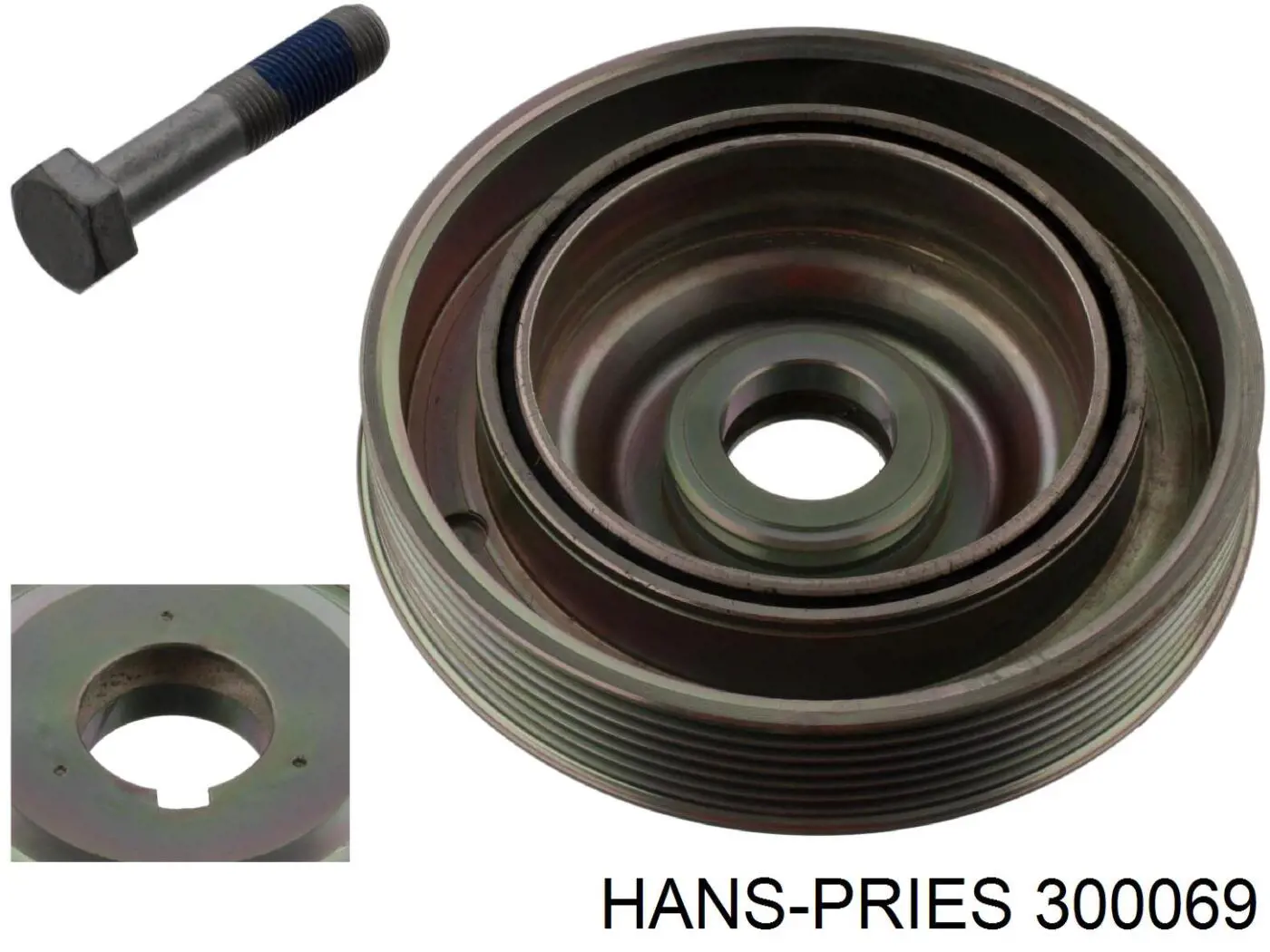 Купить 300069 Hans Pries (Topran) Нижний правый рычаг передней подвески