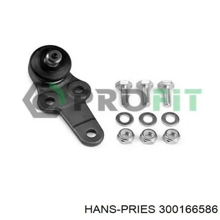 Стойка переднего стабилизатора 300166586 Hans Pries (Topran)