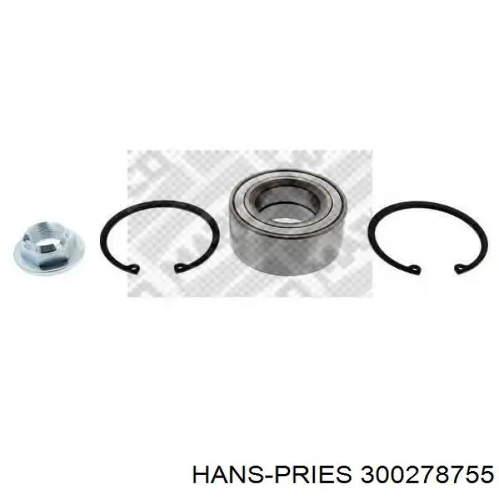 Комплект подшипника ступицы колеса Hans Pries (Topran) 300278755 цена, от 15.43 USD