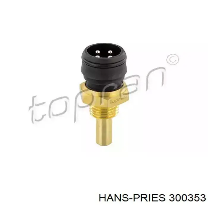 Датчик температуры охлаждающей жидкости 300353 Hans Pries (Topran)