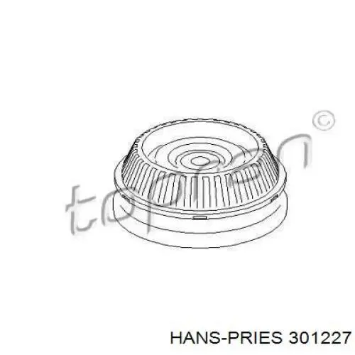 301227 Hans Pries (Topran) опора амортизатора переднего