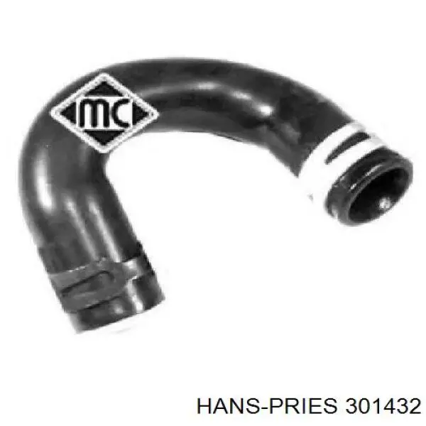 Шланг радиатора охлаждения Hans Pries (Topran) 301432 цена, от 8.72 USD