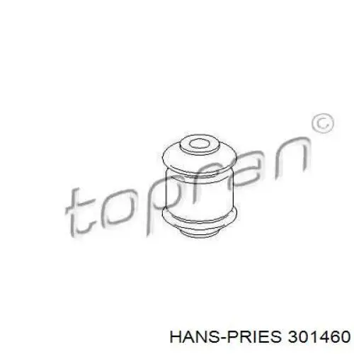 Сайлентблок переднего нижнего рычага 301460 Hans Pries (Topran)