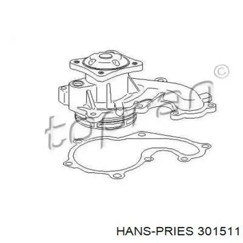 Помпа 301511 Hans Pries (Topran)