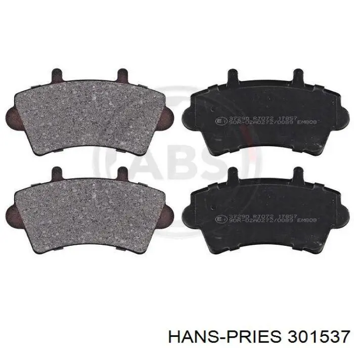 Сайлентблок задней рессоры передний Hans Pries (Topran) 301537 цена, от 6.08 USD