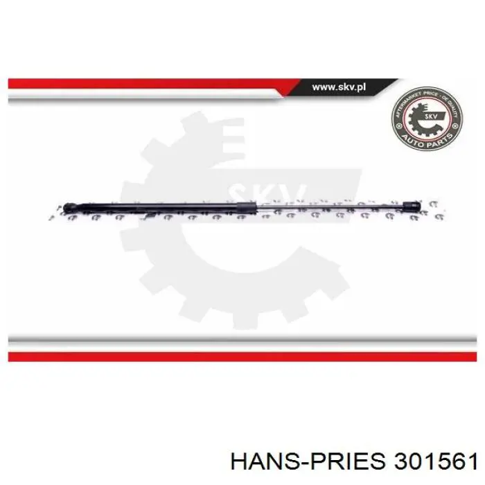 Купить 301561 Hans Pries (Topran) Буфер (отбойник) амортизатора переднего