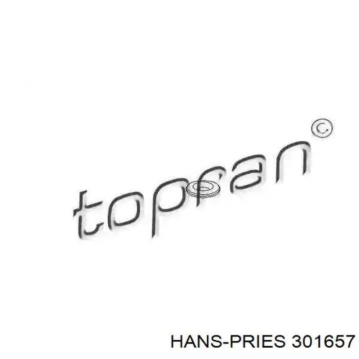 301657 Hans Pries (Topran) Кольцо форсунки инжектора посадочное