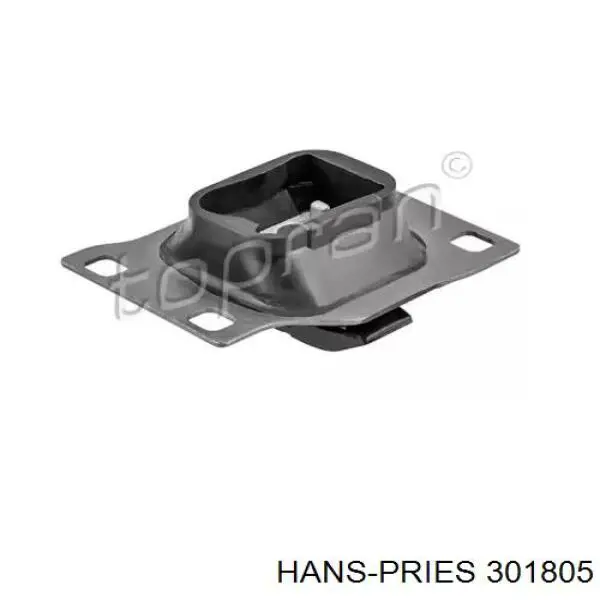 Подушка (опора) двигателя левая верхняя 301805 Hans Pries (Topran)