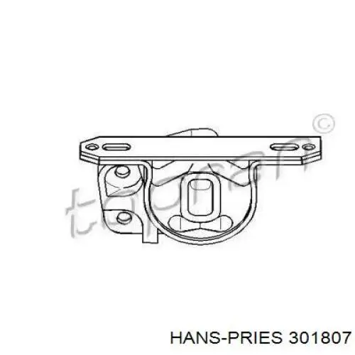 301807 Hans Pries (Topran) подушка (опора двигателя левая)