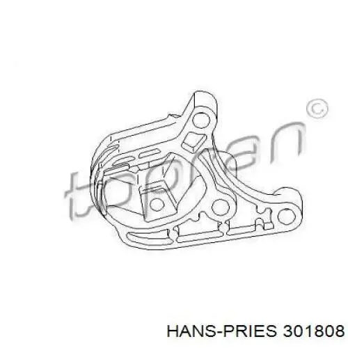 Задняя опора двигателя 301808 Hans Pries (Topran)