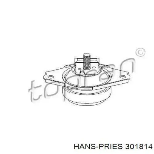 301814 Hans Pries (Topran) подушка (опора двигателя левая задняя)