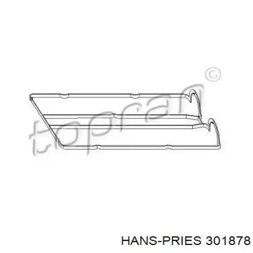 Прокладка клапанной крышки двигателя HANS PRIES 301878
