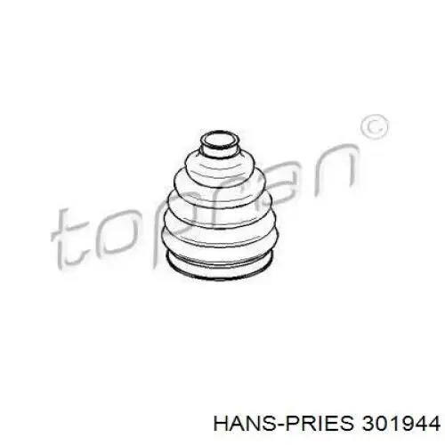 Пыльник ШРУСа наружный 301944 Hans Pries (Topran)