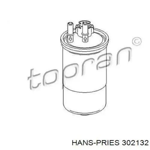 302132 Hans Pries (Topran) топливный фильтр