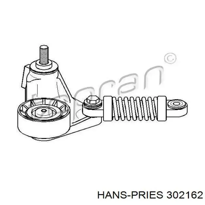 Натяжитель приводного ремня 302162 Hans Pries (Topran)