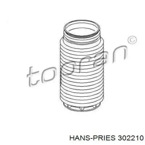 302210 Hans Pries (Topran) пыльник амортизатора заднего
