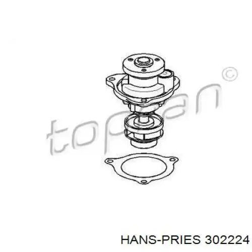 Помпа 302224 Hans Pries (Topran)