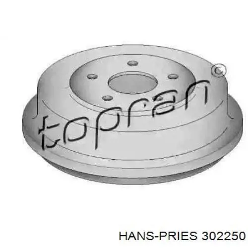 Тормозной барабан 302250 Hans Pries (Topran)