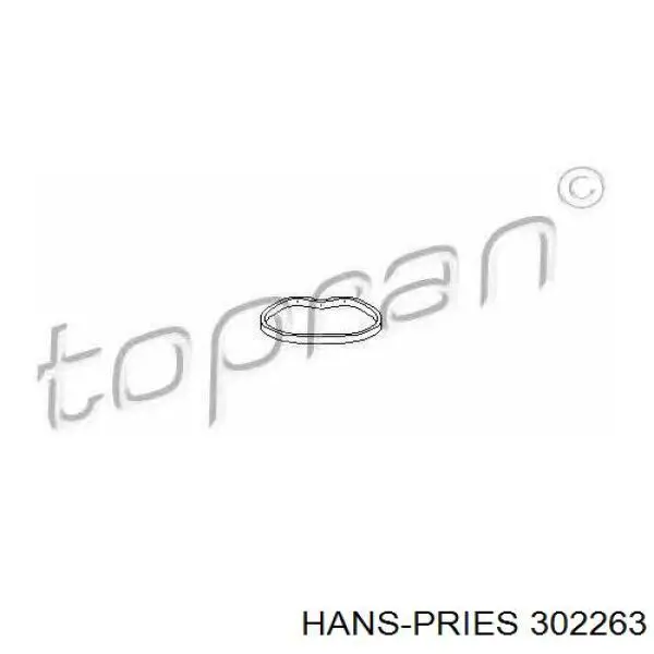 Прокладка всасывающего коллектора Hans Pries (Topran) 302263 цена, от 2.38 USD
