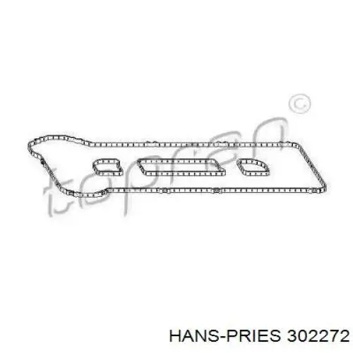 302272 Hans Pries (Topran) прокладка клапанной крышки двигателя, комплект