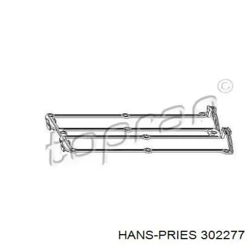 Прокладка клапанной крышки 302277 Hans Pries (Topran)