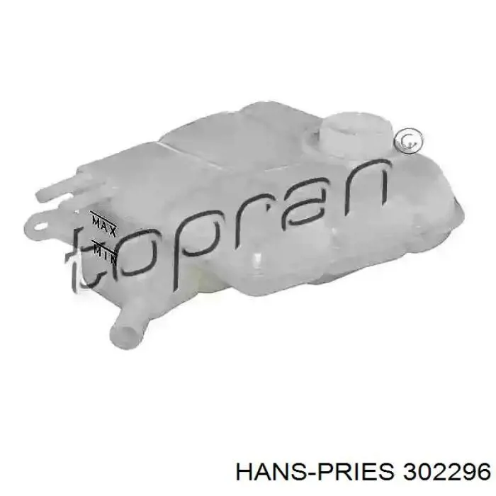 302296 Hans Pries (Topran) tanque de expansão do sistema de esfriamento