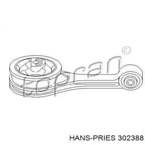 302388 Hans Pries (Topran) задняя опора двигателя