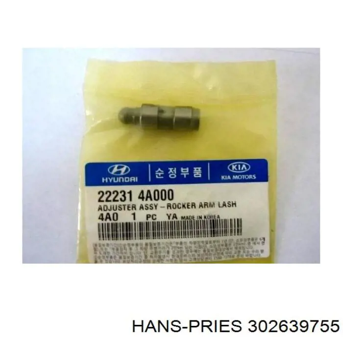 302 639 755 Hans Pries (Topran) гидрокомпенсатор (гидротолкатель, толкатель клапанов)