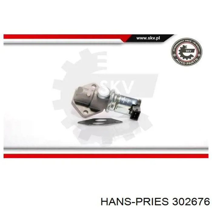 Регулятор холостого хода 302676 Hans Pries (Topran)