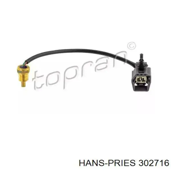 Датчик указателя температуры охлаждающей жидкости Hans Pries (Topran) 302716 цена, от 11.01 USD