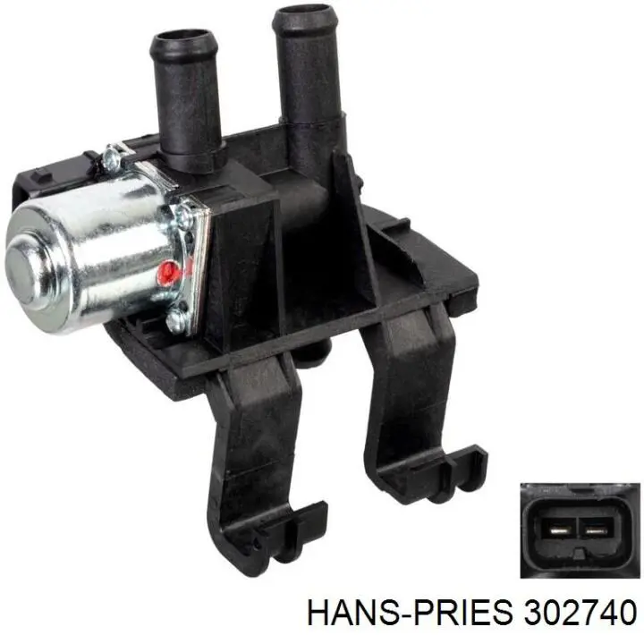 Купить 302740 Hans Pries (Topran) Кронштейн радиатора нижний