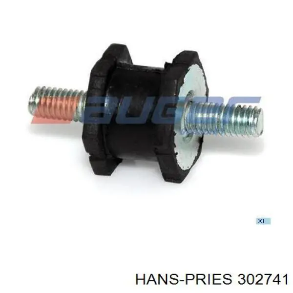 Подушка радиатора нижняя Hans Pries (Topran) 302741 цена, от 3.04 USD
