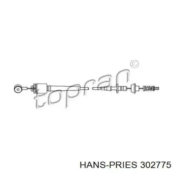 Тяга газа STD Ecem SGE040 цена, от 13.95 USD