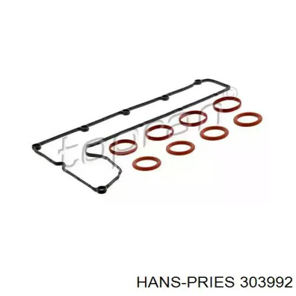 Комплект прокладок крышки клапанов 303992 Hans Pries (Topran)