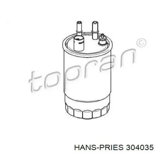 Топливный фильтр 304035 Hans Pries (Topran)