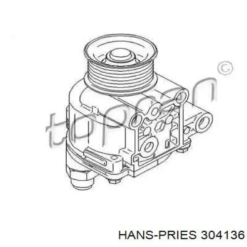 Насос вакуумный 304136 Hans Pries (Topran)