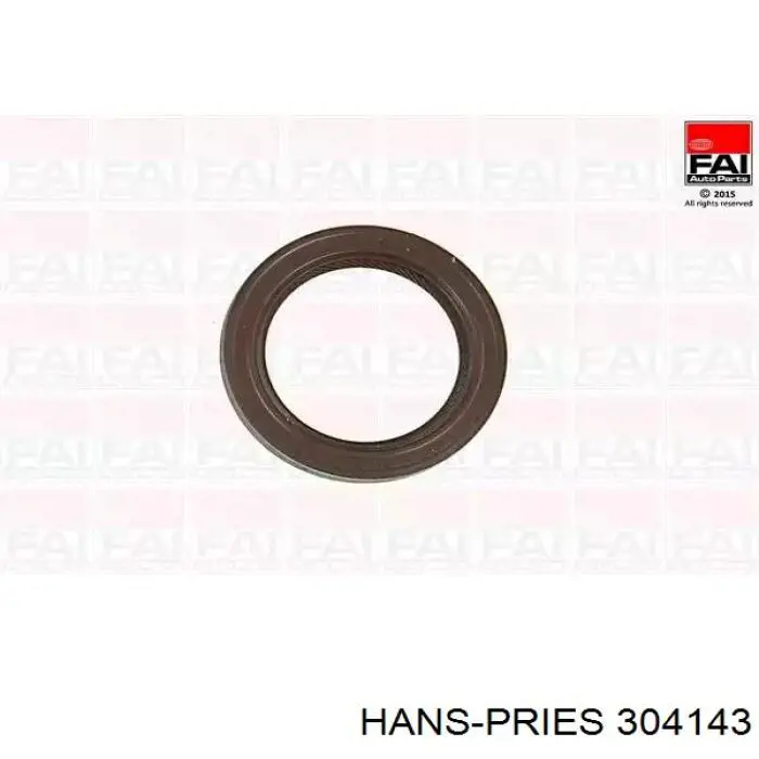 Сальник двигателя распредвала Hans Pries (Topran) 304143 цена, от 7.60 USD