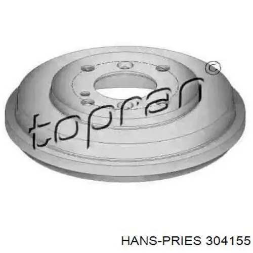 Тормозной барабан 304155 Hans Pries (Topran)