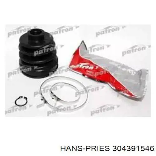 304391546 Hans Pries (Topran) Пыльник ШРУСа передней полуоси внутренний
