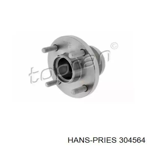 304564 Hans Pries (Topran) Ступица задняя