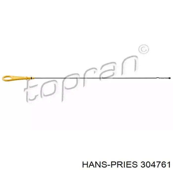 304761 Hans Pries (Topran) щуп (индикатор уровня масла в двигателе)
