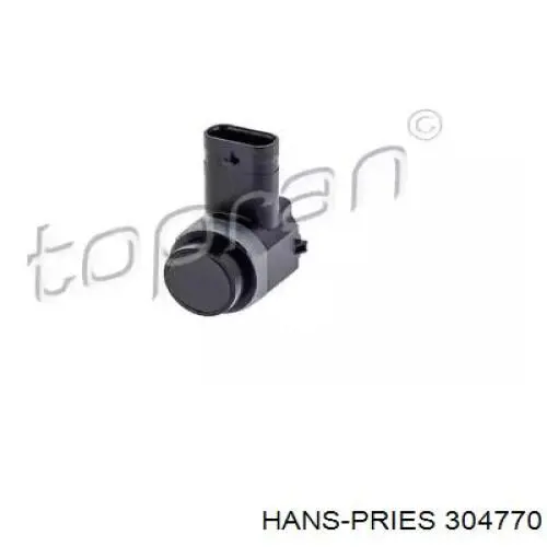 304 770 Hans Pries (Topran) sensor dianteiro de sinalização de estacionamento (sensor de estacionamento)