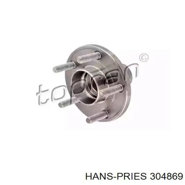 304869 Hans Pries (Topran) Ступица колеса передняя