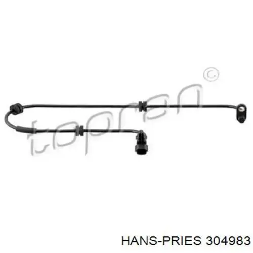 304 983 Hans Pries (Topran) sensor abs traseiro