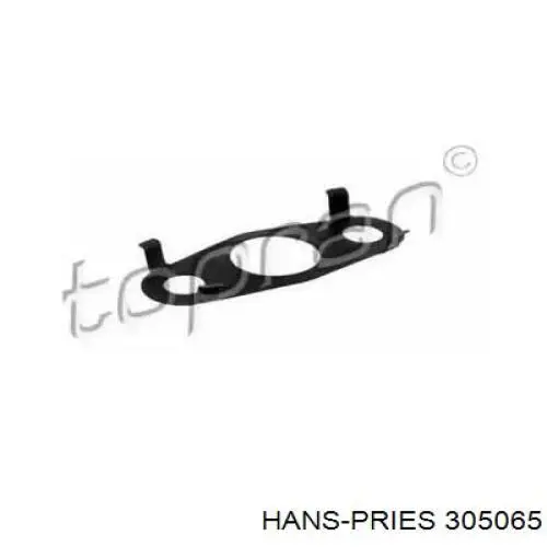 305065 Hans Pries (Topran) прокладка шланга отвода масла от турбины